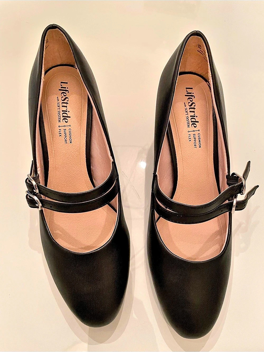Lifestride Mary Jane pump Heels Black US 7.5 Like New